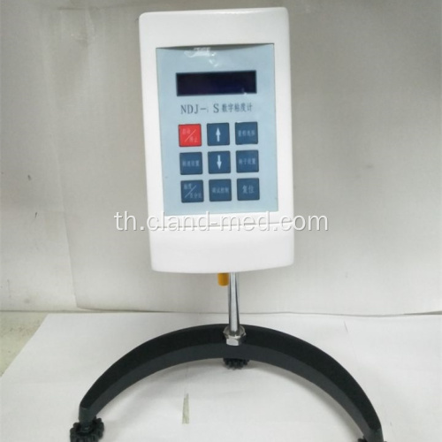 NDJ-5S เครื่องวัดความหนืดด้วยตนเองแบบดิจิตอล Lab Viscometer